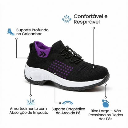Tênis Ortopédico Feminino OrtoFlex Pro
