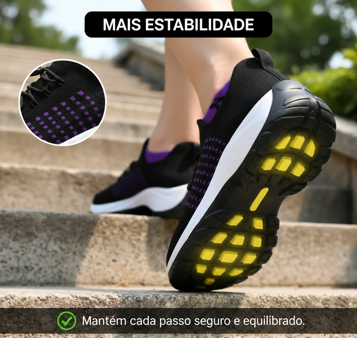 Tênis Ortopédico Feminino OrtoFlex Pro